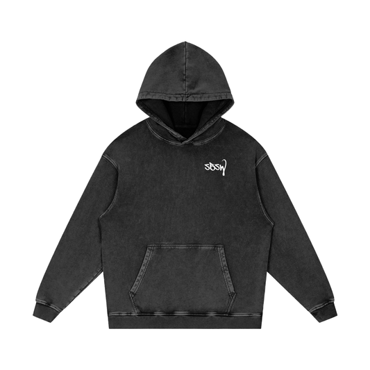 Acid Wash Oversize Hoodie - 420 GSM
