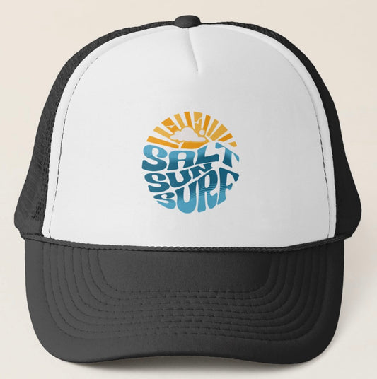 Salt. Sun. Surf. Foam Hat